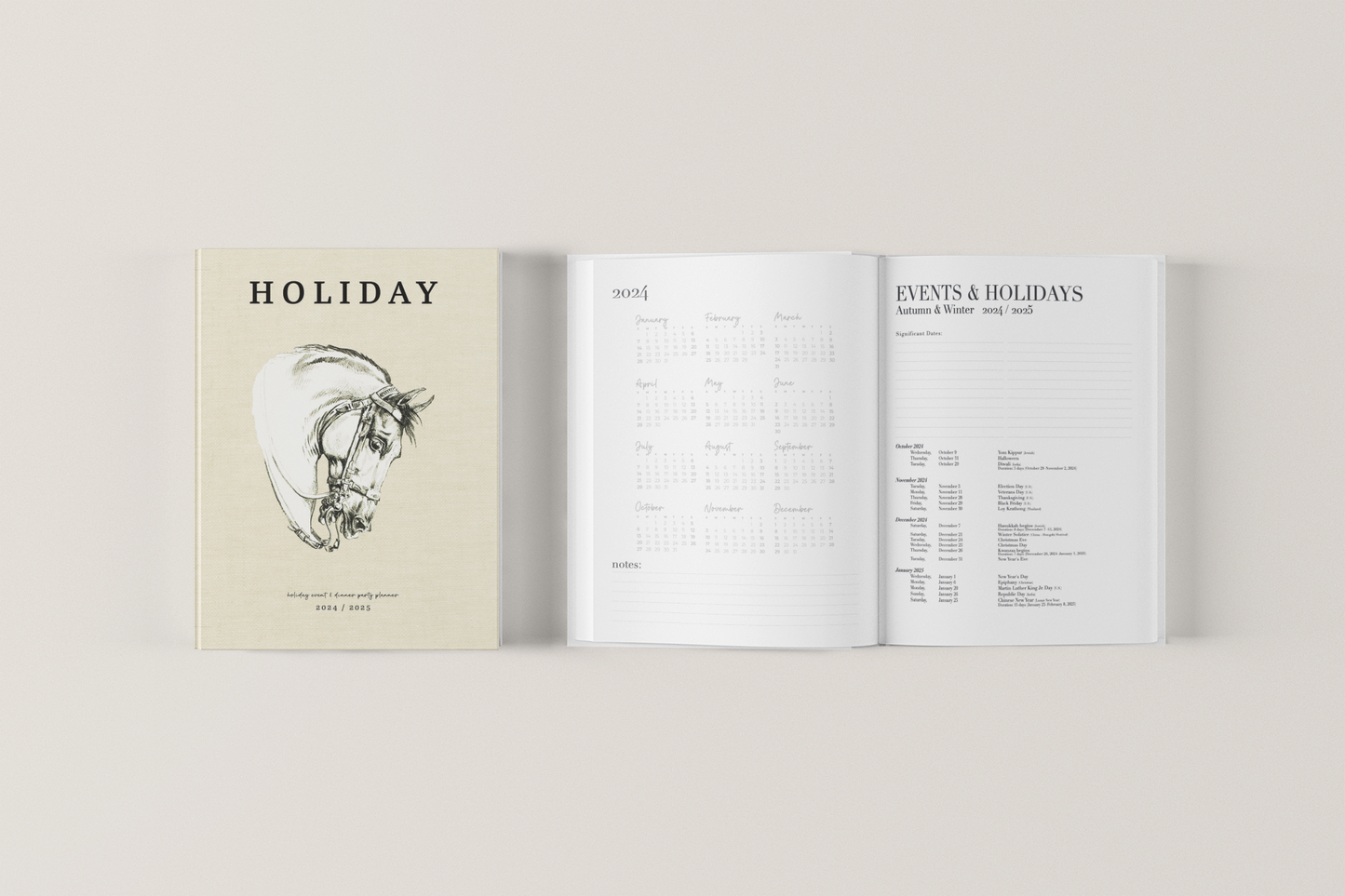 HOLIDAY - Event & Dinner Party Companion
| Autumn/Winter 2024/2025 | No. 02