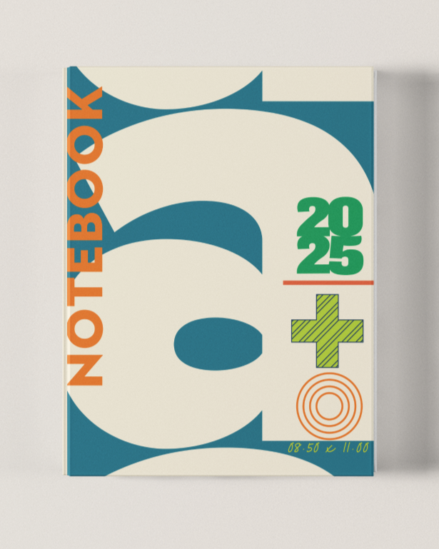 MODERN MONOGRAM - "A" Notebook