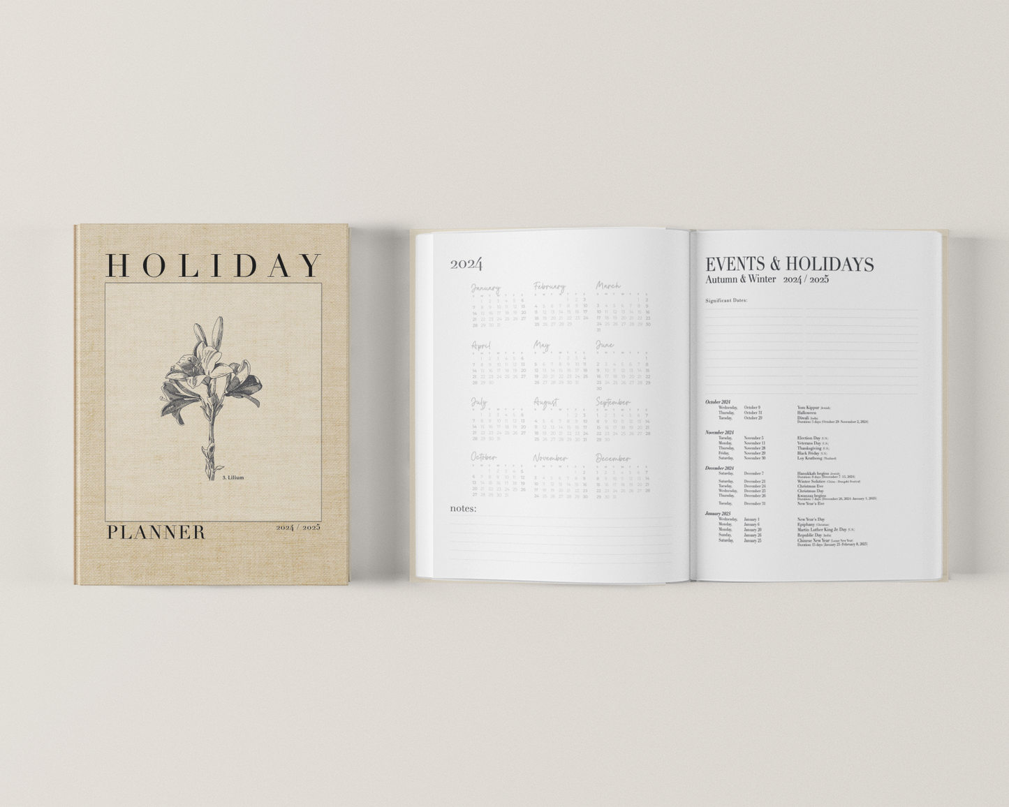 Holiday - Event & Dinner Party Companion | Autumn/Winter 2024 / 2025 | No. 09